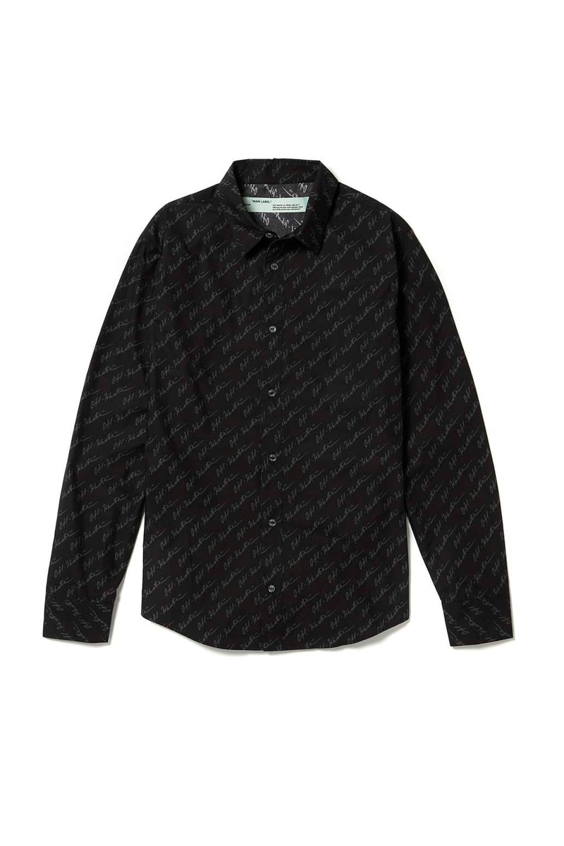 Off-White™ Mr Porter Capsule Collection "Modern Office" Details Collab Collaborations Lookbooks