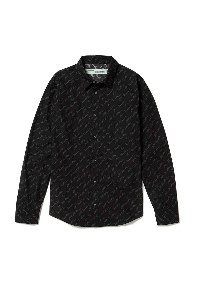 Off-White™ Mr Porter Capsule Collection "Modern Office" Details Collab Collaborations Lookbooks