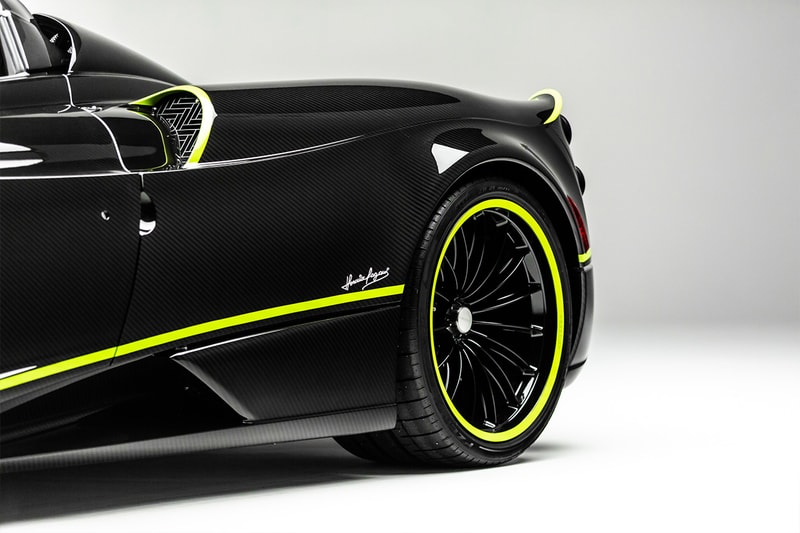 Pagani Newport Beach Acid Green Huayra Roadster Kirby Studios Tyler Lee Pagani Newport Beach supercars hypercars 