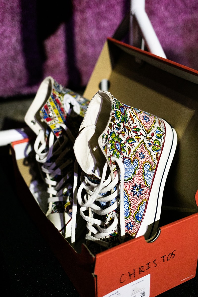 Paria Farzaneh Fall/Winter 2019 London Fashion Week Mens Collection Show First Look Converse Chuck Taylor Release Information Details