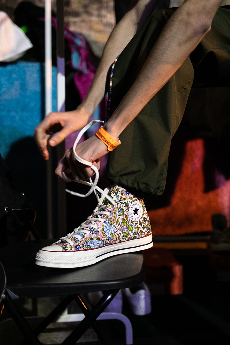 Paria Farzaneh Fall/Winter 2019 London Fashion Week Mens Collection Show First Look Converse Chuck Taylor Release Information Details