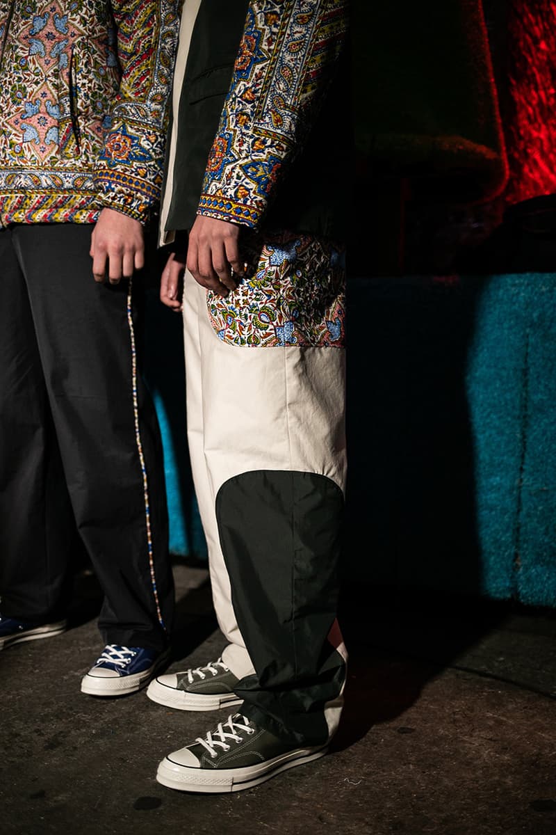 Paria Farzaneh Fall/Winter 2019 London Fashion Week Mens Collection Show First Look Converse Chuck Taylor Release Information Details