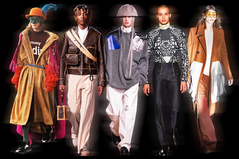 Paris Fashion Week Fall/Winter 2019 Five Best Collections Highlights Raf Simons Louis Vuitton Virgil Abloh GmbH Rick Owens UNDERCOVER Jun Takahashi Nike Collaboration Dr. Martens ASICS Veja Valentino