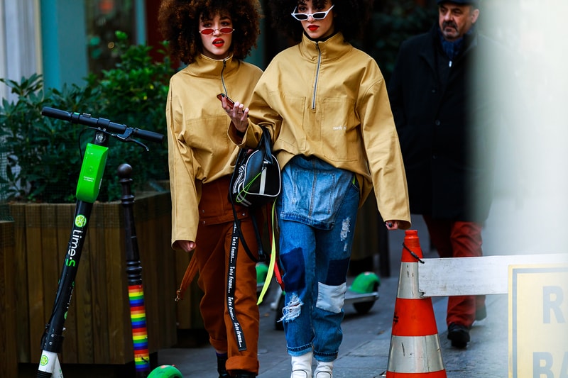 Paris Fashion Week Fall Winter 2019 Street Style Recap Skepta Dev Hynes Blood Orange Jerry Lorenzo SooJoo Gunna Kevin Poon Kubo Madison Beer Aleali May day 1 2 Heron Preston Off White Raf Simons Nike undercover Calvin Klein 99%is Chanel Kapital alyx 