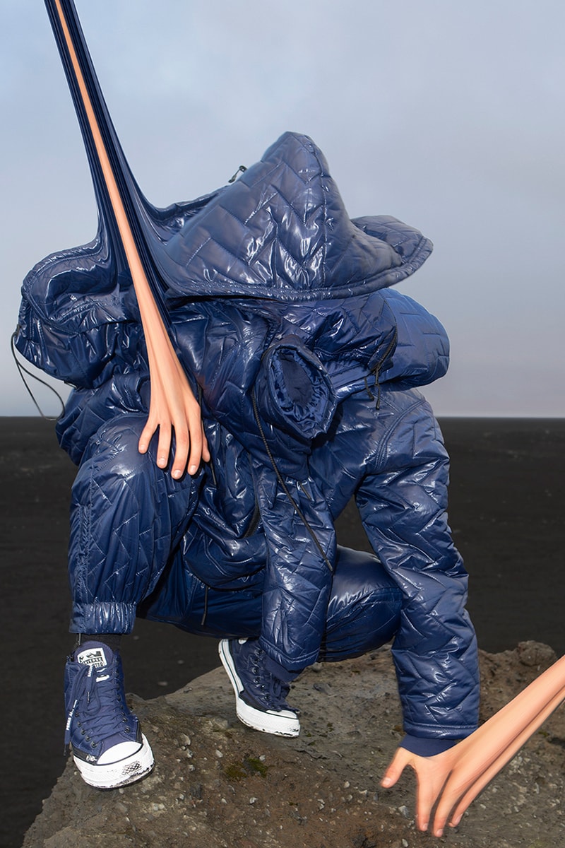 perks and mini pam converse collaboration mutation collection drop release date chuck taylor all star info puffer zip shirt tee hoodie bomber lookbook