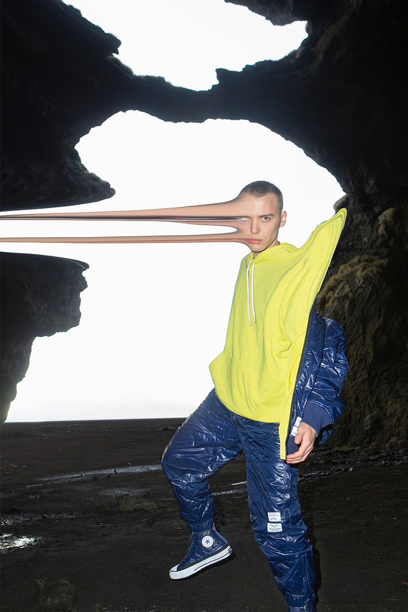 perks and mini pam converse collaboration mutation collection drop release date chuck taylor all star info puffer zip shirt tee hoodie bomber lookbook
