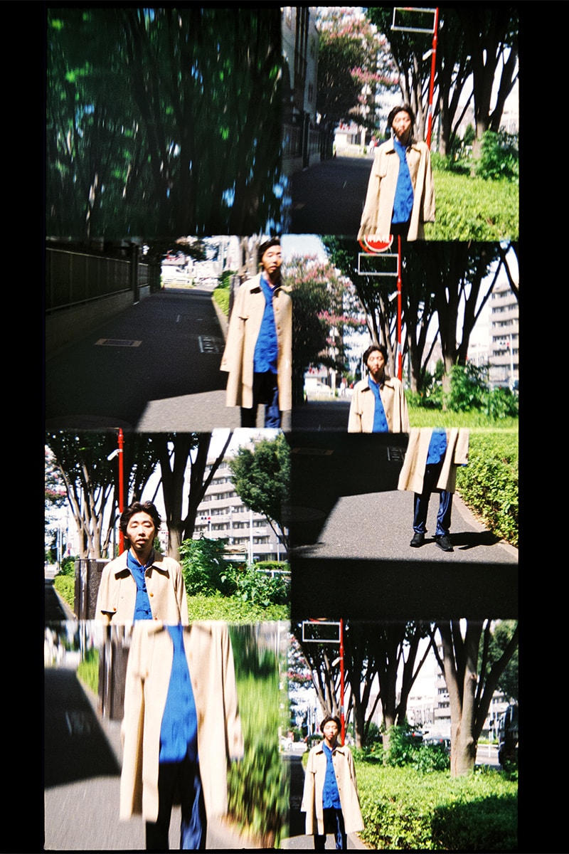 PHINGERIN Spring/Summer 2019 Lookbook camouflage vest Japan accessories sweat sweatshirt sweatpants trousers jacket outerwear baghead hats red pants tee tshirt silk tang suit jacket bomber 