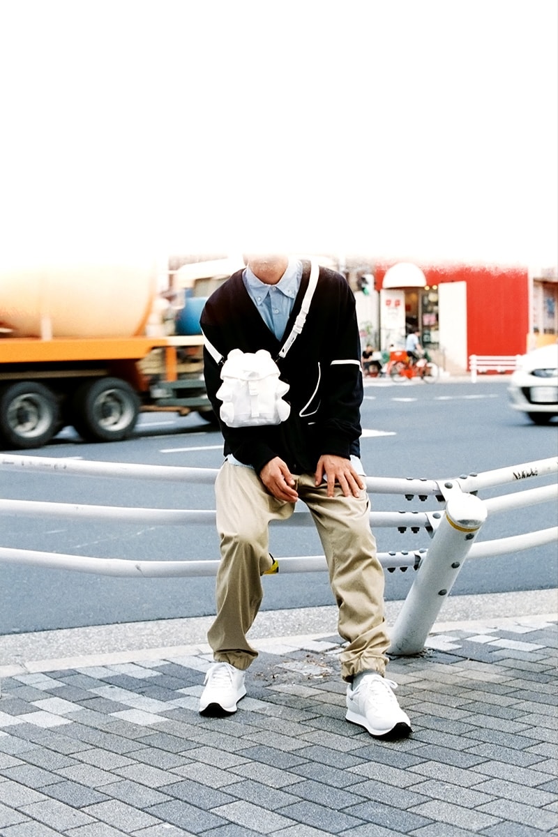 PHINGERIN Spring/Summer 2019 Lookbook camouflage vest Japan accessories sweat sweatshirt sweatpants trousers jacket outerwear baghead hats red pants tee tshirt silk tang suit jacket bomber 