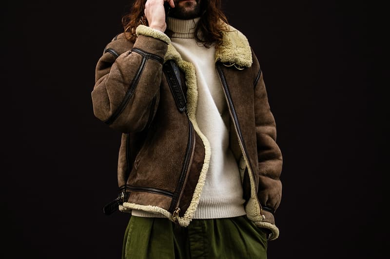 Pitti Uomo Fall/Winter 2019 Street Style Shearling Denim Jackets Burberry Louis Vuitton Stone Island Blazers Carhartt Palm Angels Balenciaga Nike Cav Empt Salomon Fendi Prada