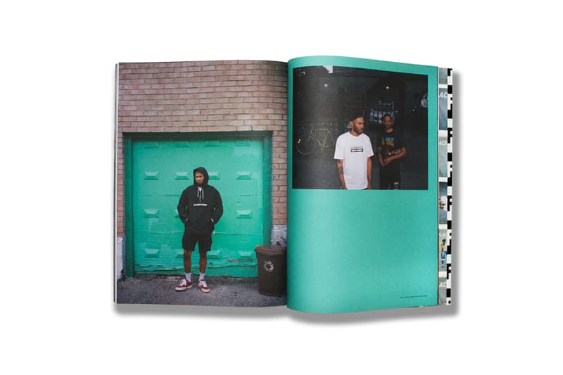 Places and + Faces Volume vol issue three 3 Magazine Info fashion issue sheck wes Kaytranada sasha clothing apparel white hoodie have a nice day bag t shirt tee