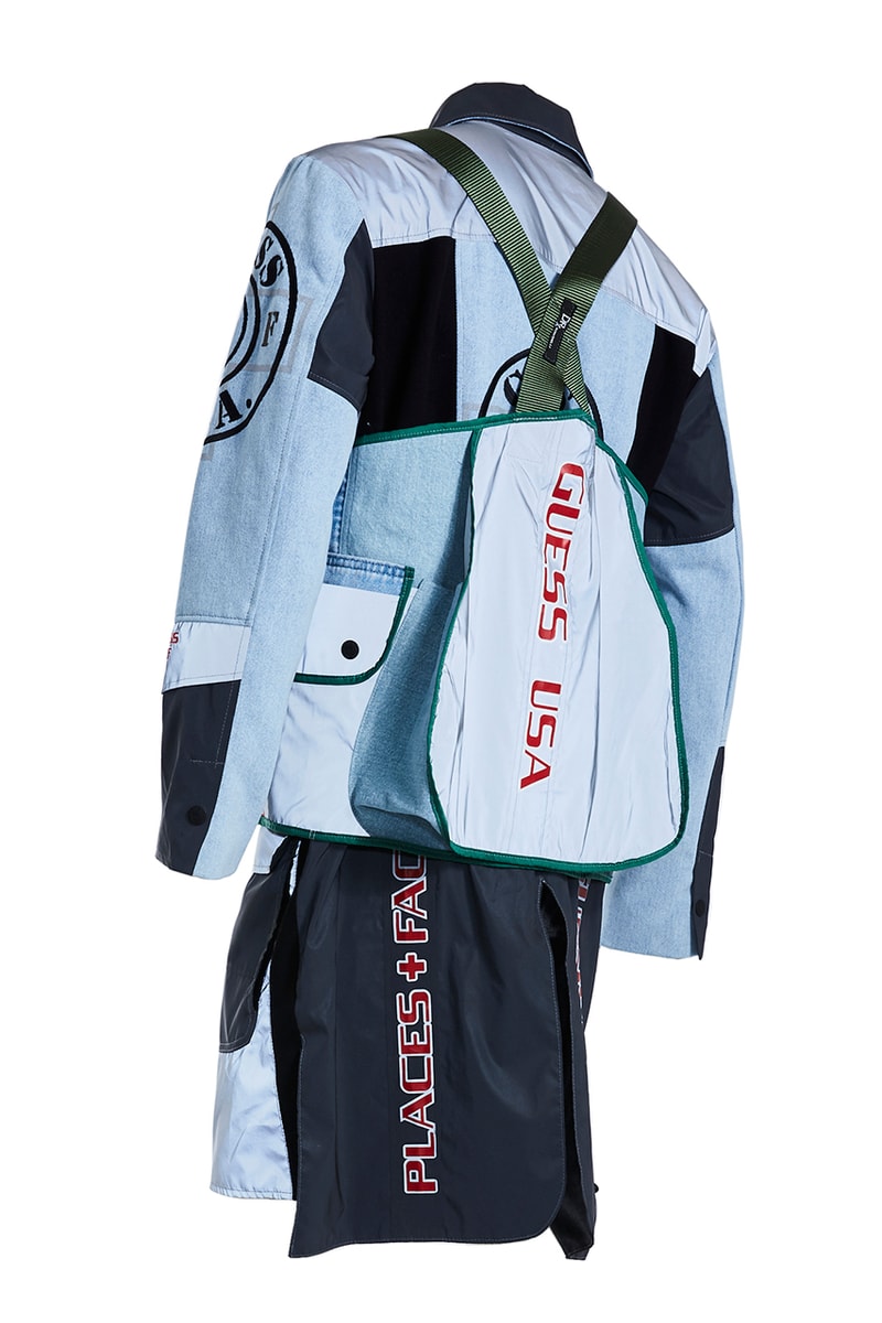 dr romanelli vintage patchwork coat PLACES+FACES GUESS Jeans U.S.A. collaboration gr8 tokyo exclusive drop release date info january 26 2019