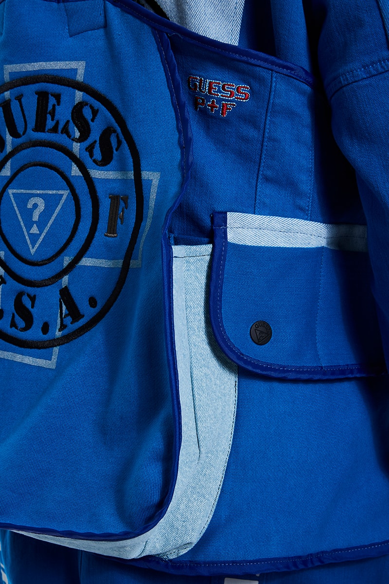 dr romanelli vintage patchwork coat PLACES+FACES GUESS Jeans U.S.A. collaboration gr8 tokyo exclusive drop release date info january 26 2019