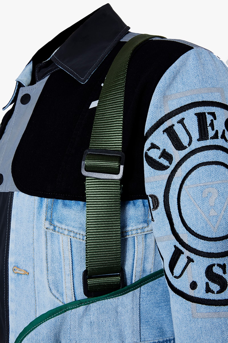 dr romanelli vintage patchwork coat PLACES+FACES GUESS Jeans U.S.A. collaboration gr8 tokyo exclusive drop release date info january 26 2019