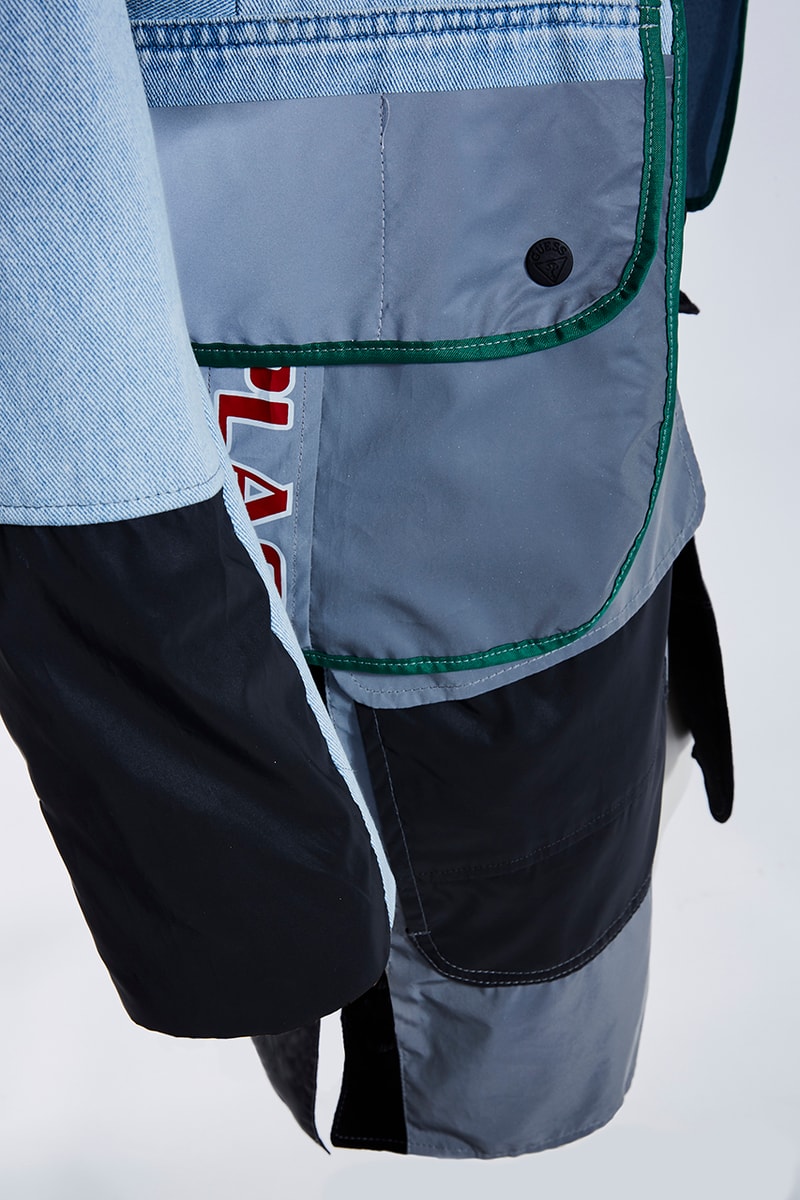 dr romanelli vintage patchwork coat PLACES+FACES GUESS Jeans U.S.A. collaboration gr8 tokyo exclusive drop release date info january 26 2019