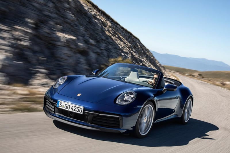 Here's Your First Look at the 2020 Porsche 911 Carrera Cabriolet
