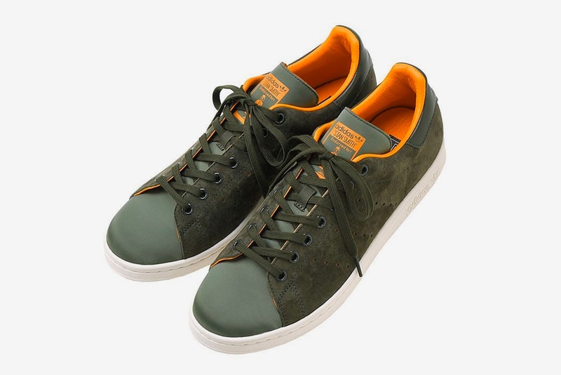 Porter x adidas Tanker Stan Smith Release images drop date raffle price sage green orange