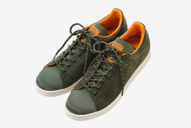 Porter x adidas Tanker Stan Smith Release images drop date raffle price sage green orange