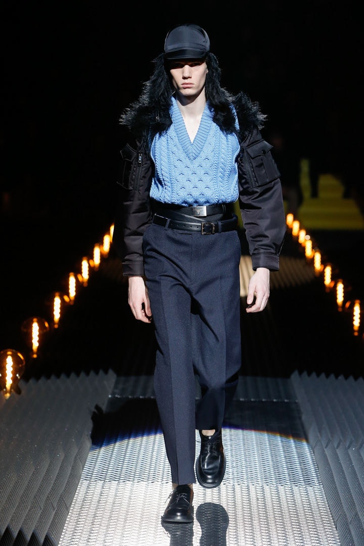 prada fall winter 2019 runway collection menswear presentation miuccia milan fashion week mens