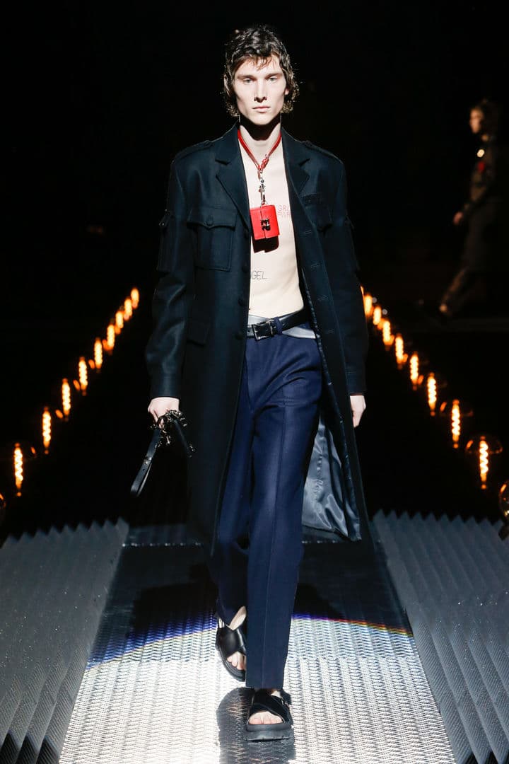 prada fall winter 2019 runway collection menswear presentation miuccia milan fashion week mens