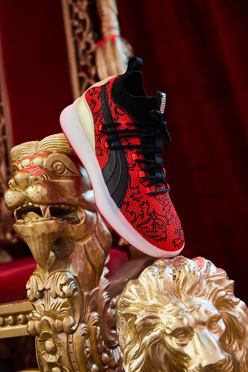 puma clyde court disrupt london 2019 january footwear puma hoops kevin knox new york knicks nba london games