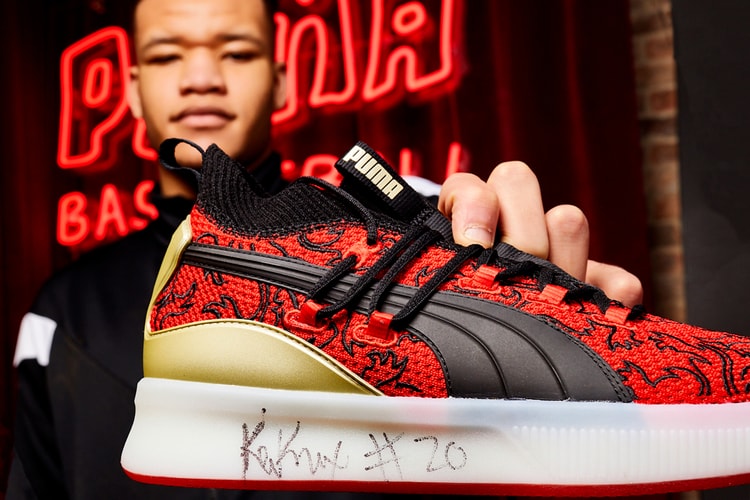 NY Knick Kevin Knox Unveils PUMA's Clyde Court "London Calling"