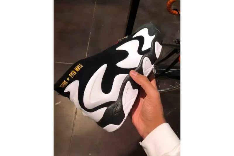 Pyer Moss Reebok DMX Experiment 3 First Look DMX DAYTONA 2 FUSION 1 Black White Kerby Jean-Raymond Sneakers Mobius OG Black White