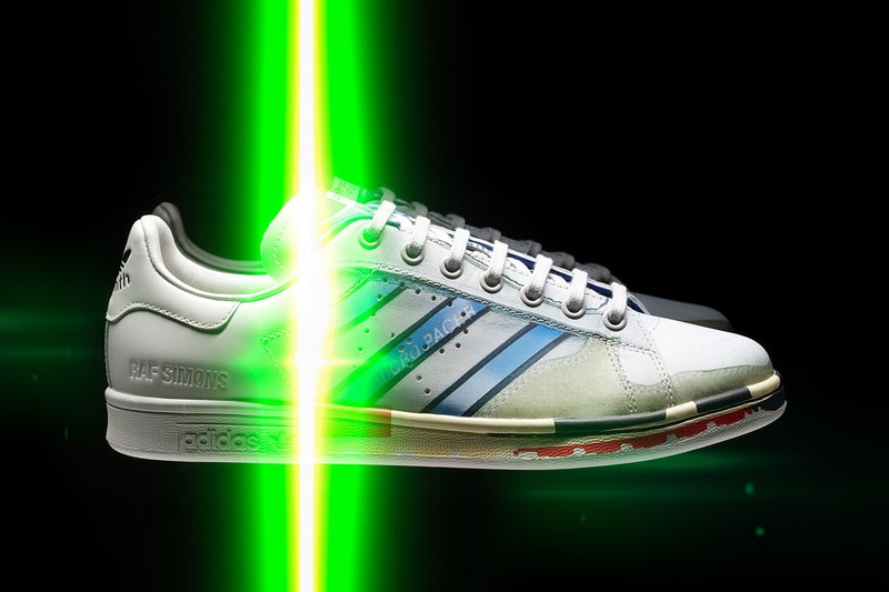 raf simons adidas stan smith collaboration spring summer 2019 colorway tom greyhound paris fashion week april 2019 release date drop buy info L.A. Trainer torsion conquest super micropacer