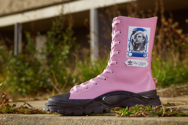 Raf Simons by adidas Spring Summer 2019 RS Detroit High Shoe sneaker drop release date info 24 january 2019