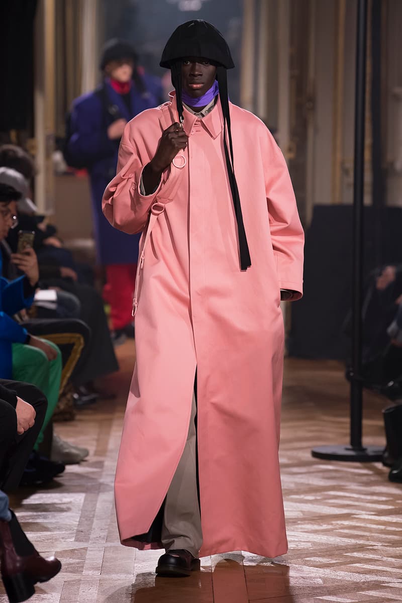 Raf Simons Fall/Winter 2019 Collection Runway show presentation paris fashion week mens