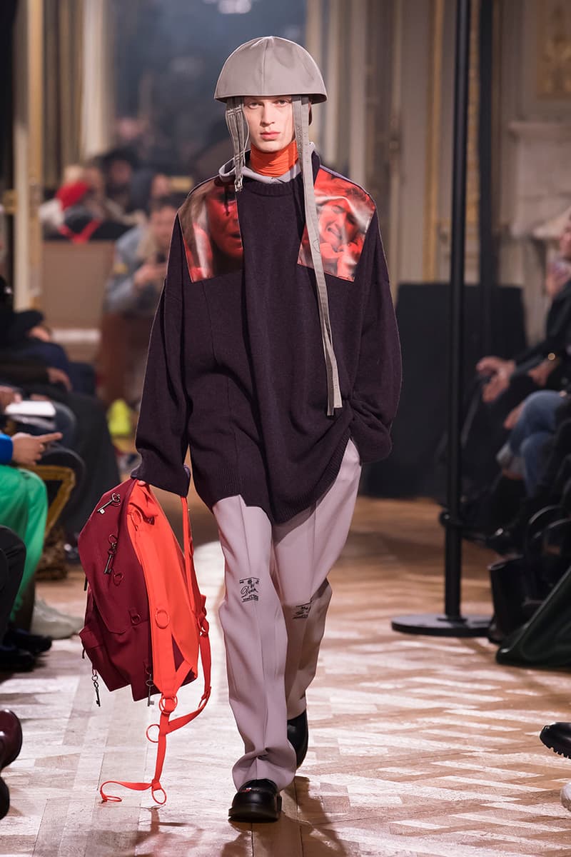 Raf Simons Fall/Winter 2019 Collection Runway show presentation paris fashion week mens