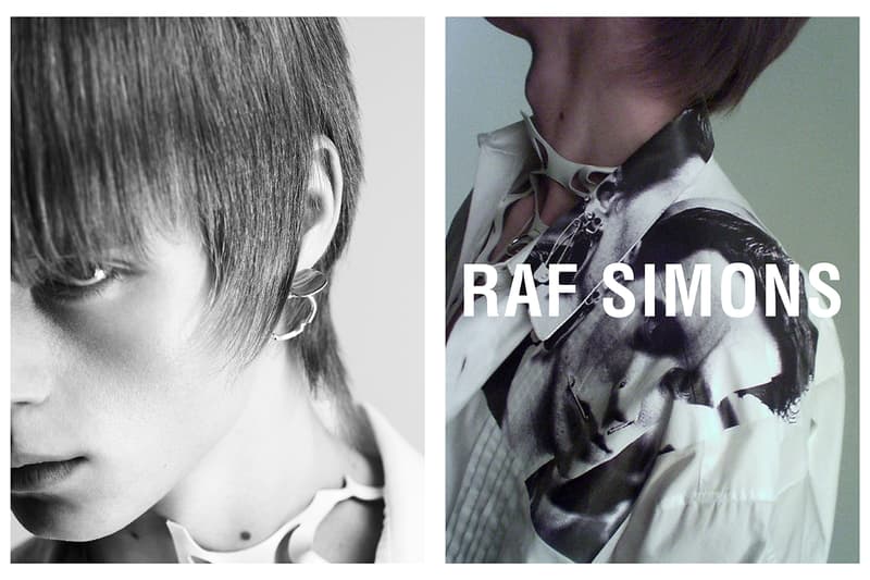 Raf Simons spring summer 2019 Collection Campaign Imagery willy vanderperre runway paris fashion week mens