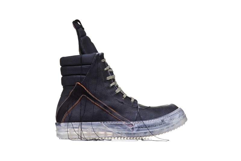 Rick Owens Babel Geobasket Sneakers Extra Thread