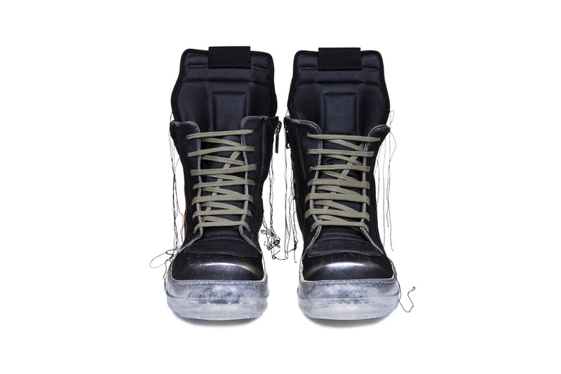 Rick Owens Babel Geobasket Sneakers Extra Thread