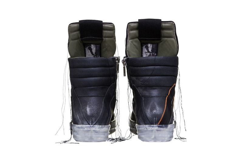 Rick Owens Babel Geobasket Sneakers Extra Thread