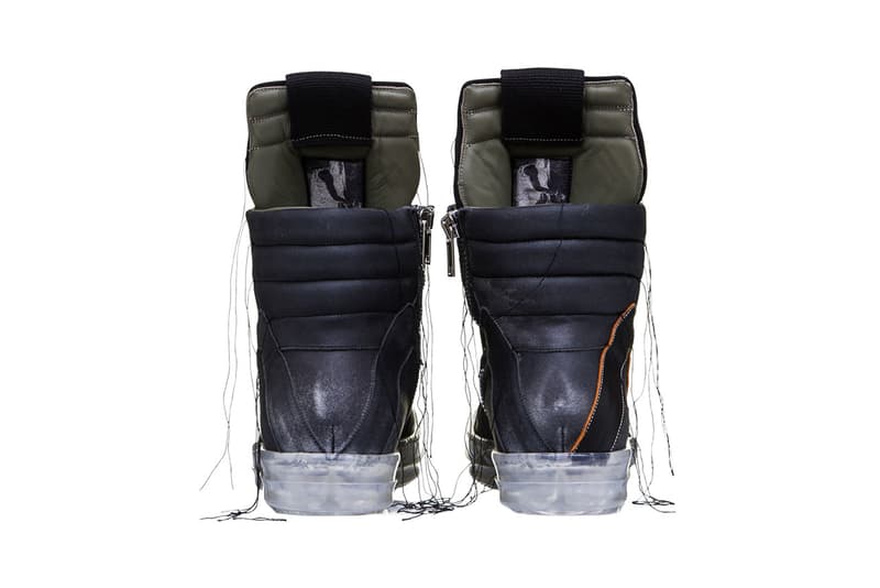 Rick Owens Babel Geobasket Sneakers Extra Thread