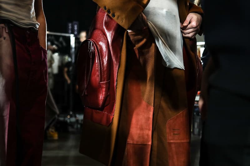 Rick Owens Fall/Winter 2019 Backstage Paris Fashion Week Veja Collaboration Larry Legaspi Kiss Labelle First Look Closer collection