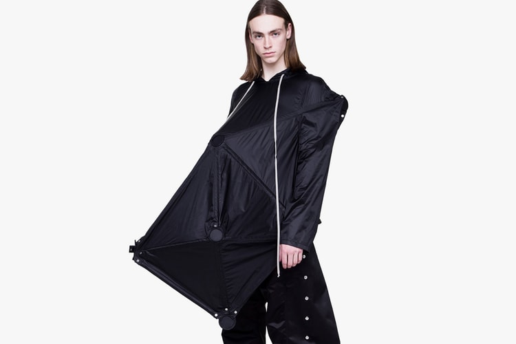 Rick Owens' $6,000 SS19 Runway Parka Is Wearable Art
