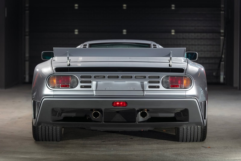 RM Sothebys 1994 Bugatti EB110 Super Sport Auction Silver Car 