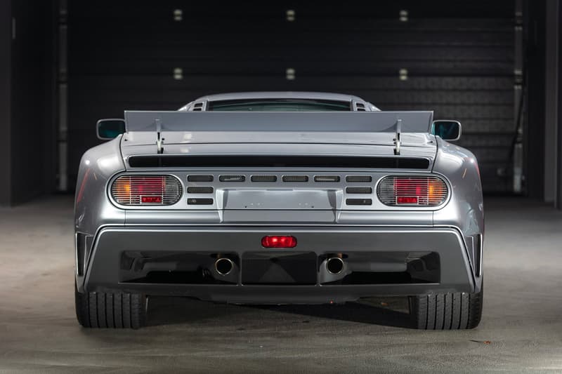 RM Sothebys 1994 Bugatti EB110 Super Sport Auction Silver Car