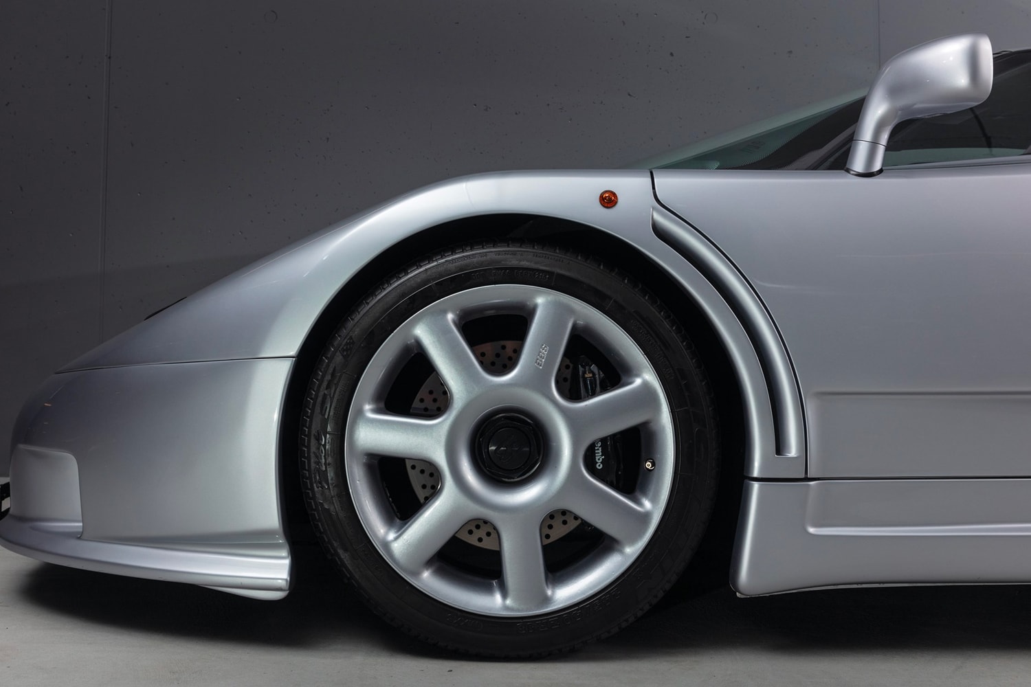 RM Sothebys 1994 Bugatti EB110 Super Sport Auction Silver Car 
