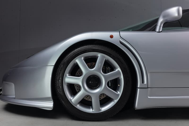 RM Sothebys 1994 Bugatti EB110 Super Sport Auction Silver Car