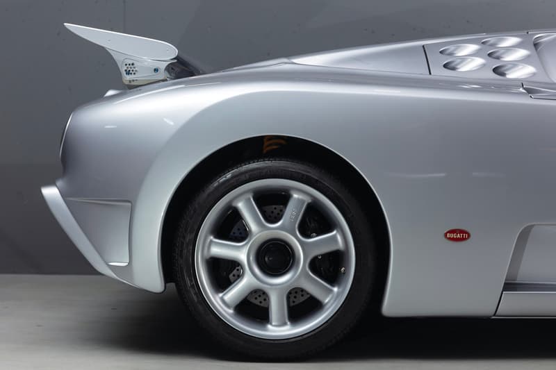 RM Sothebys 1994 Bugatti EB110 Super Sport Auction Silver Car 