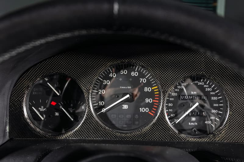 RM Sothebys 1994 Bugatti EB110 Super Sport Auction Silver Car