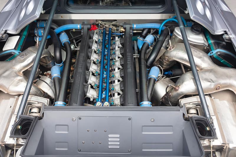 RM Sothebys 1994 Bugatti EB110 Super Sport Auction Silver Car