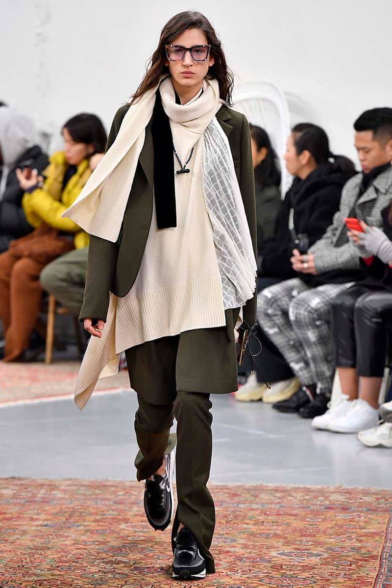 sacai Fall/Winter 2019 Paris Fashion Week Runway collection chitose abe