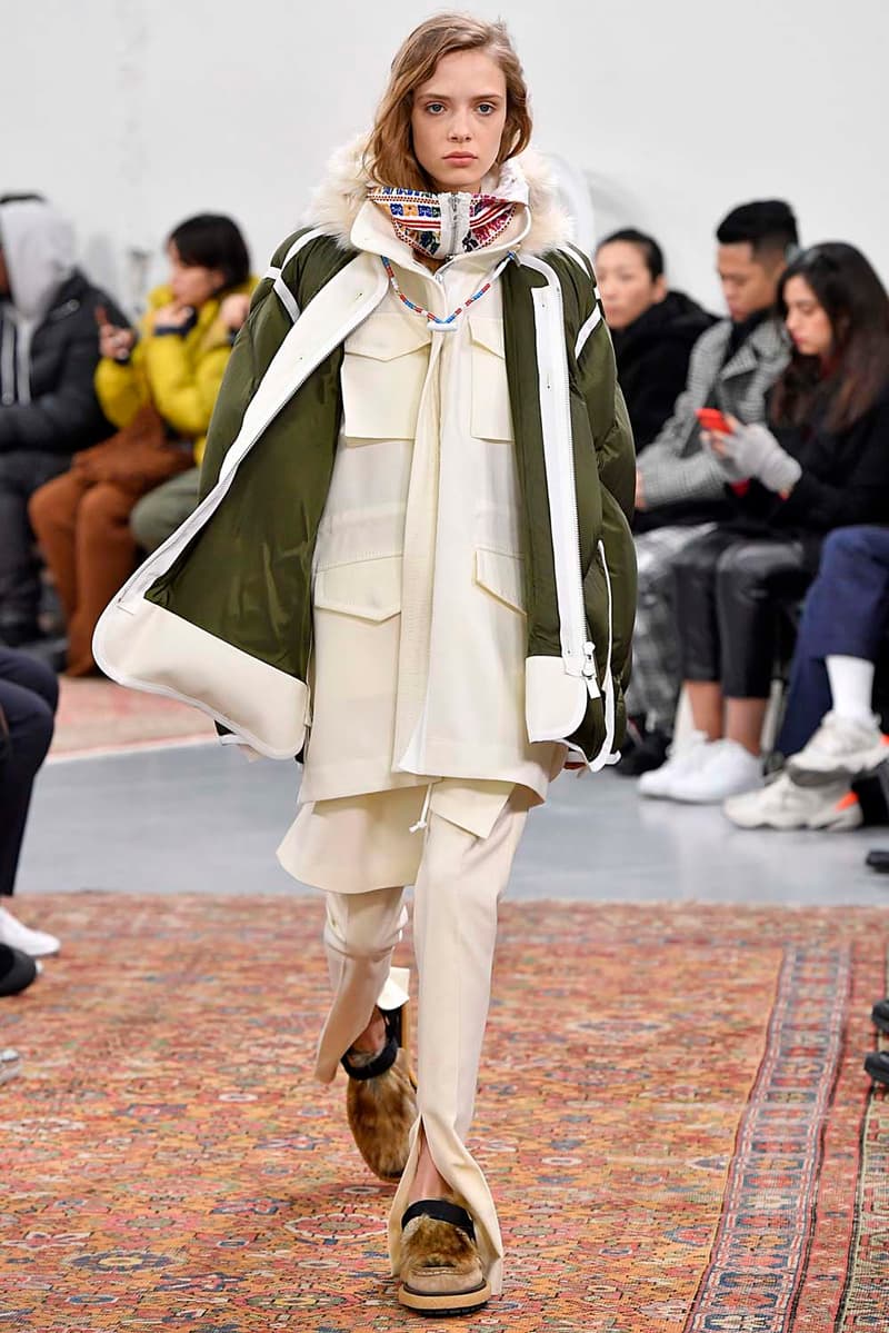 sacai Fall/Winter 2019 Paris Fashion Week Runway collection chitose abe