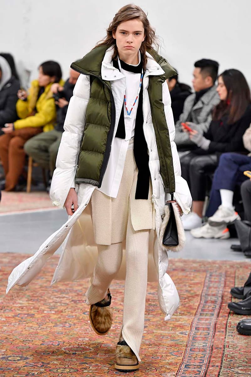 sacai Fall/Winter 2019 Paris Fashion Week Runway collection chitose abe