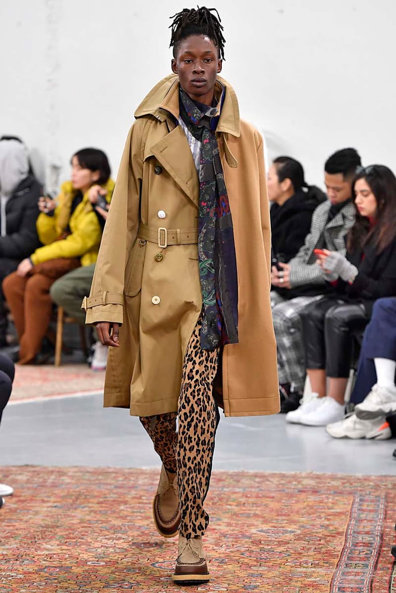 sacai Fall/Winter 2019 Paris Fashion Week Runway collection chitose abe