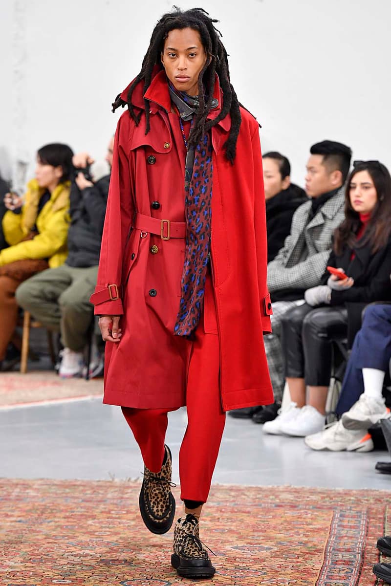 sacai Fall/Winter 2019 Paris Fashion Week Runway collection chitose abe