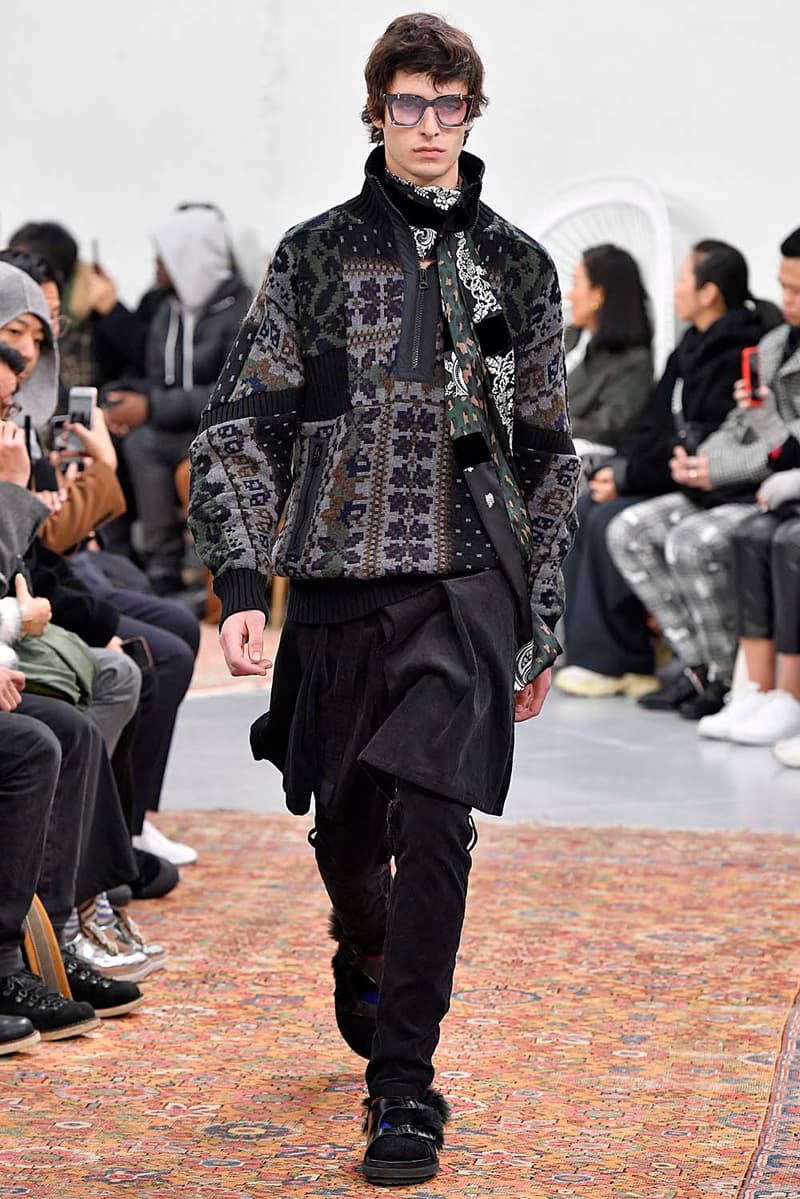 sacai Fall/Winter 2019 Paris Fashion Week Runway collection chitose abe